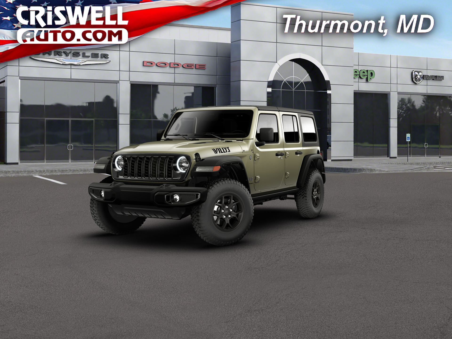 2026 Jeep Wrangler WRANGLER 4-DOOR WILLYS
