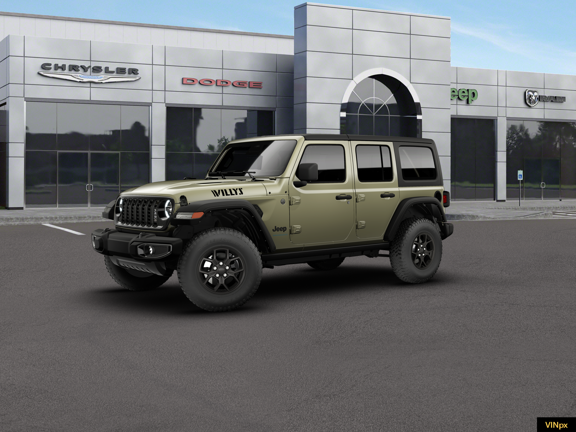 2026 Jeep Wrangler WRANGLER 4-DOOR WILLYS