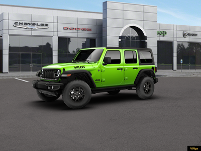2026 Jeep Wrangler WRANGLER 4-DOOR WILLYS