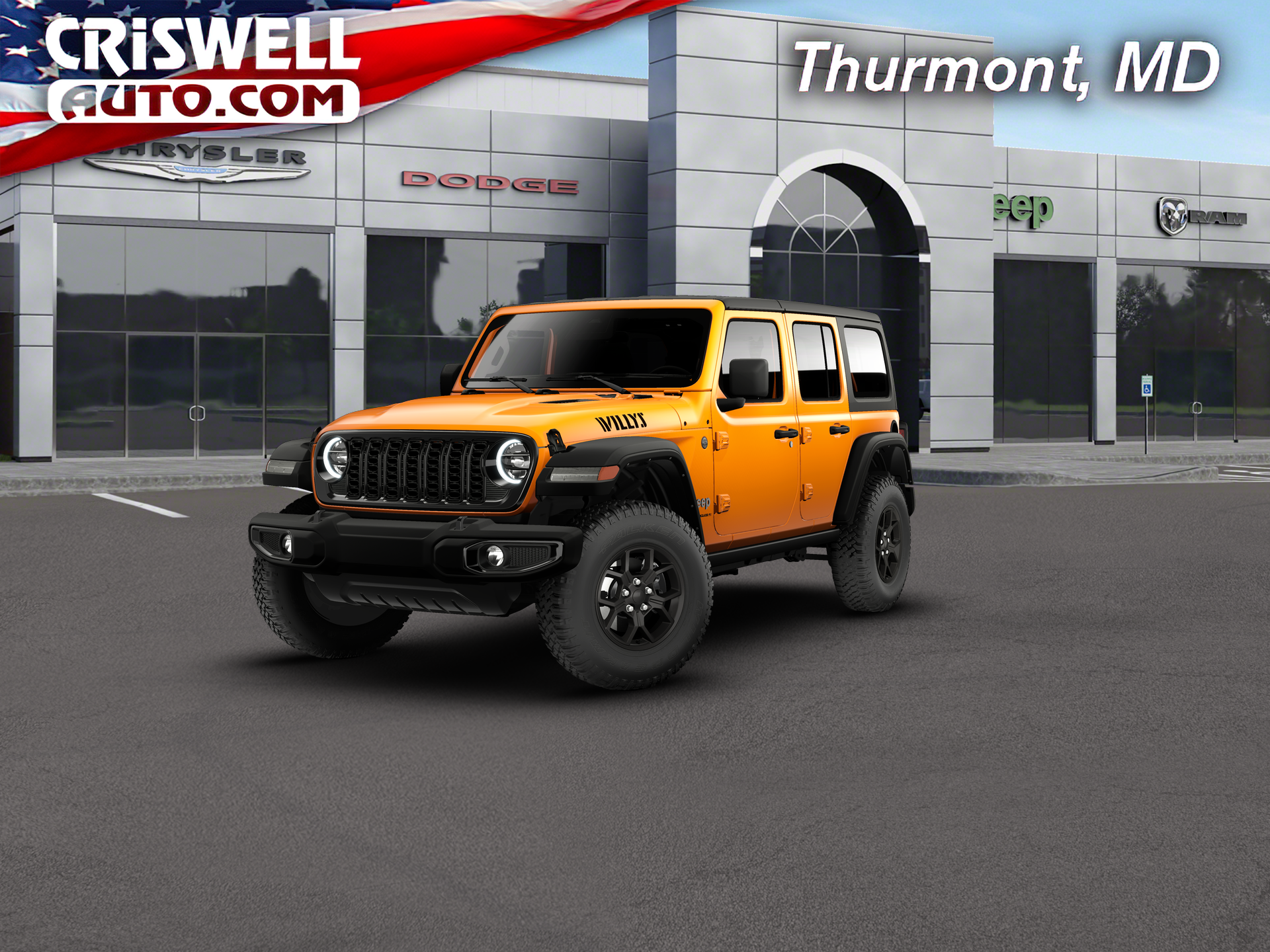 2026 Jeep Wrangler WRANGLER 4-DOOR WILLYS