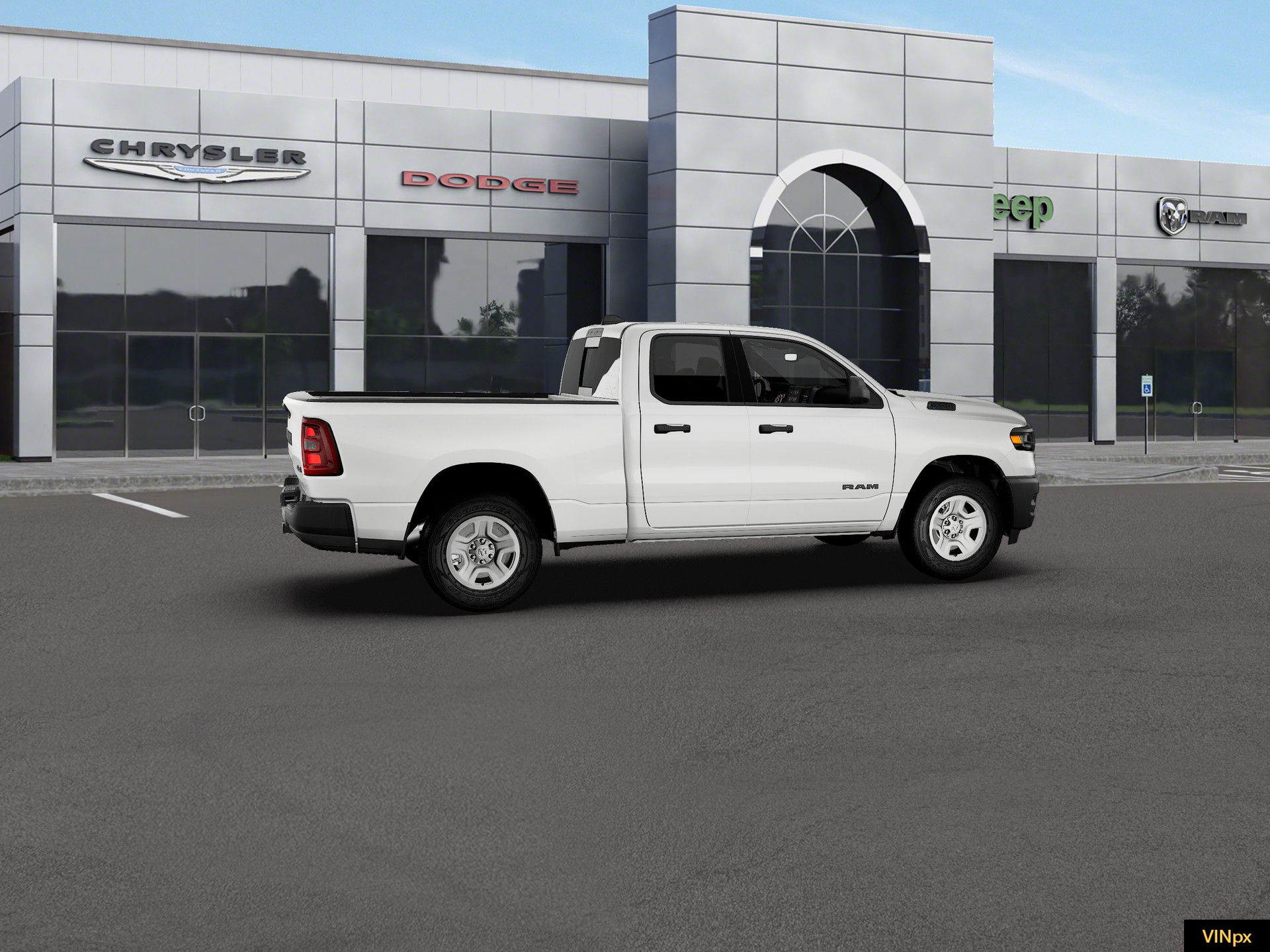 2027 RAM Ram 1500 RAM 1500 TRADESMAN QUAD CAB 4X4 6'4' BOX