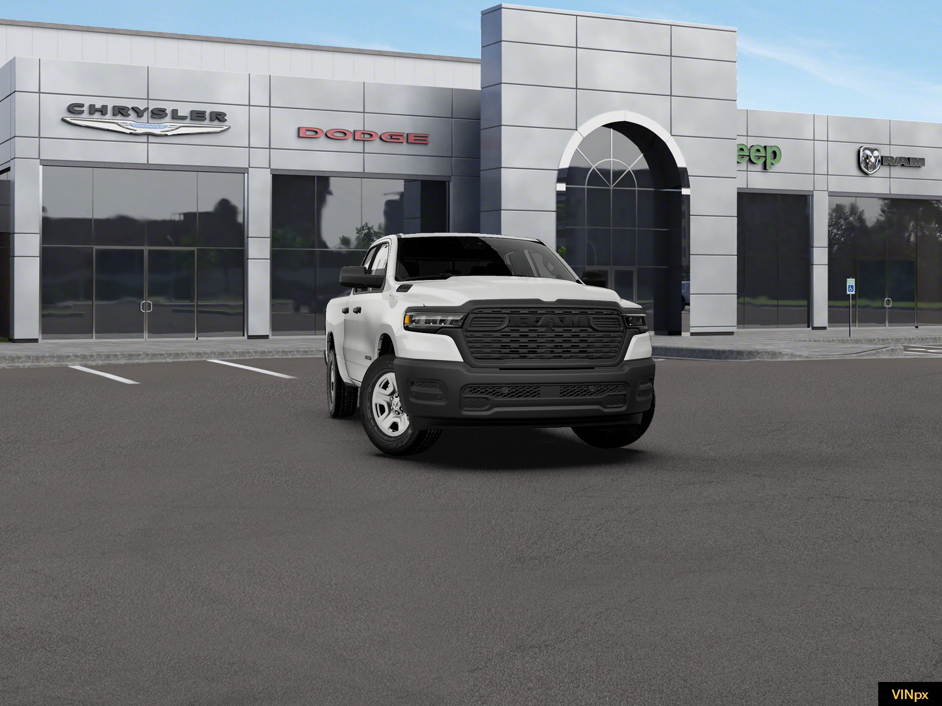 2027 RAM Ram 1500 RAM 1500 TRADESMAN QUAD CAB 4X4 6'4' BOX
