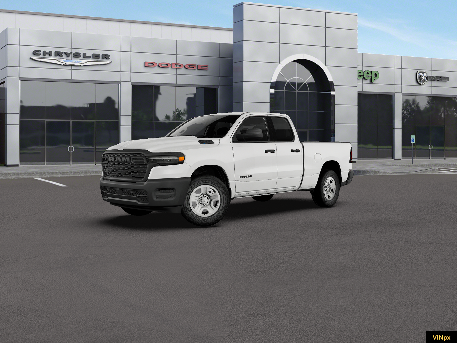 2027 RAM Ram 1500 RAM 1500 TRADESMAN QUAD CAB 4X4 6'4' BOX