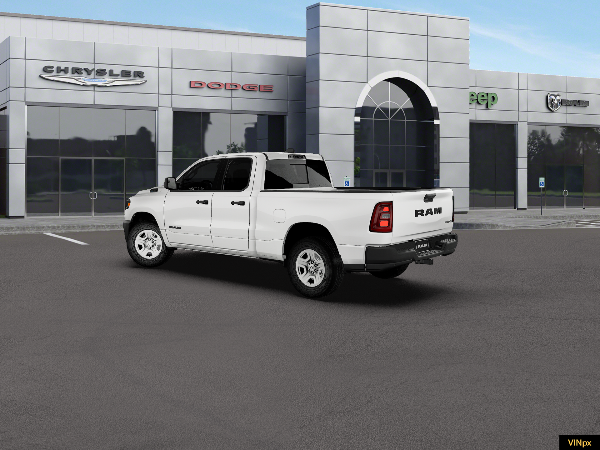 2027 RAM Ram 1500 RAM 1500 TRADESMAN QUAD CAB 4X4 6'4' BOX