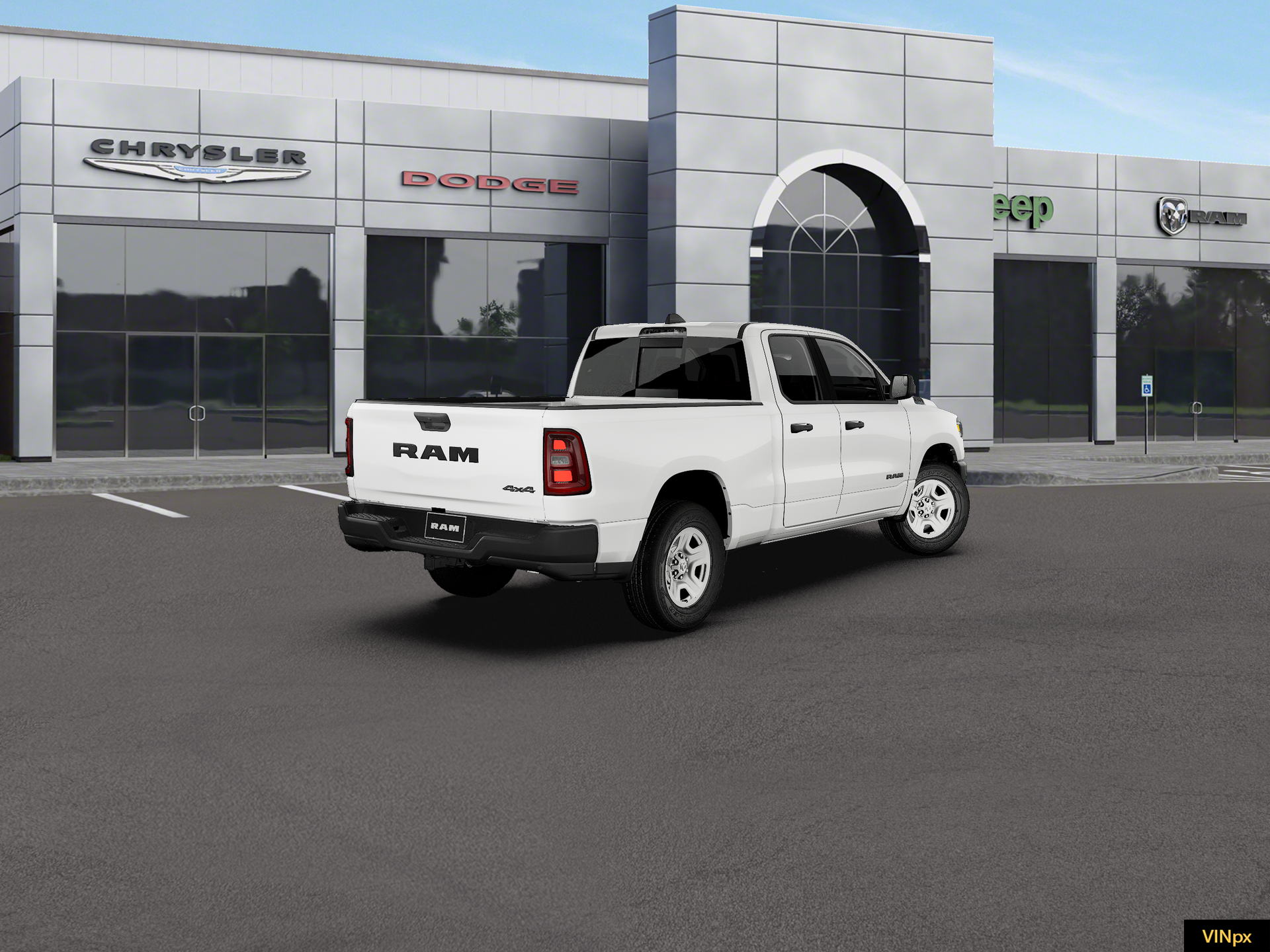 2027 RAM Ram 1500 RAM 1500 TRADESMAN QUAD CAB 4X4 6'4' BOX