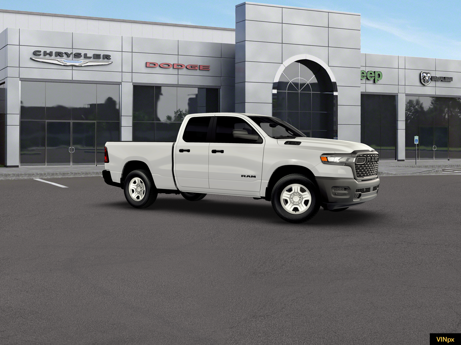 2026 RAM Ram 1500 RAM 1500 TRADESMAN QUAD CAB 4X4 6'4' BOX