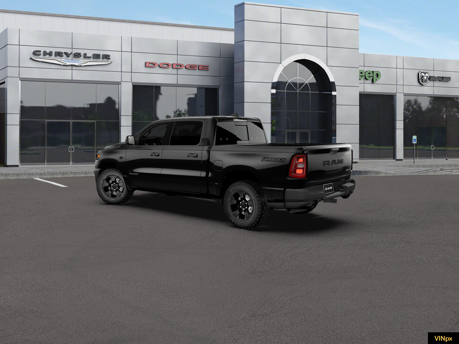 2027 RAM Ram 1500 RAM 1500 WARLOCK CREW CAB 4X4 5'7' BOX
