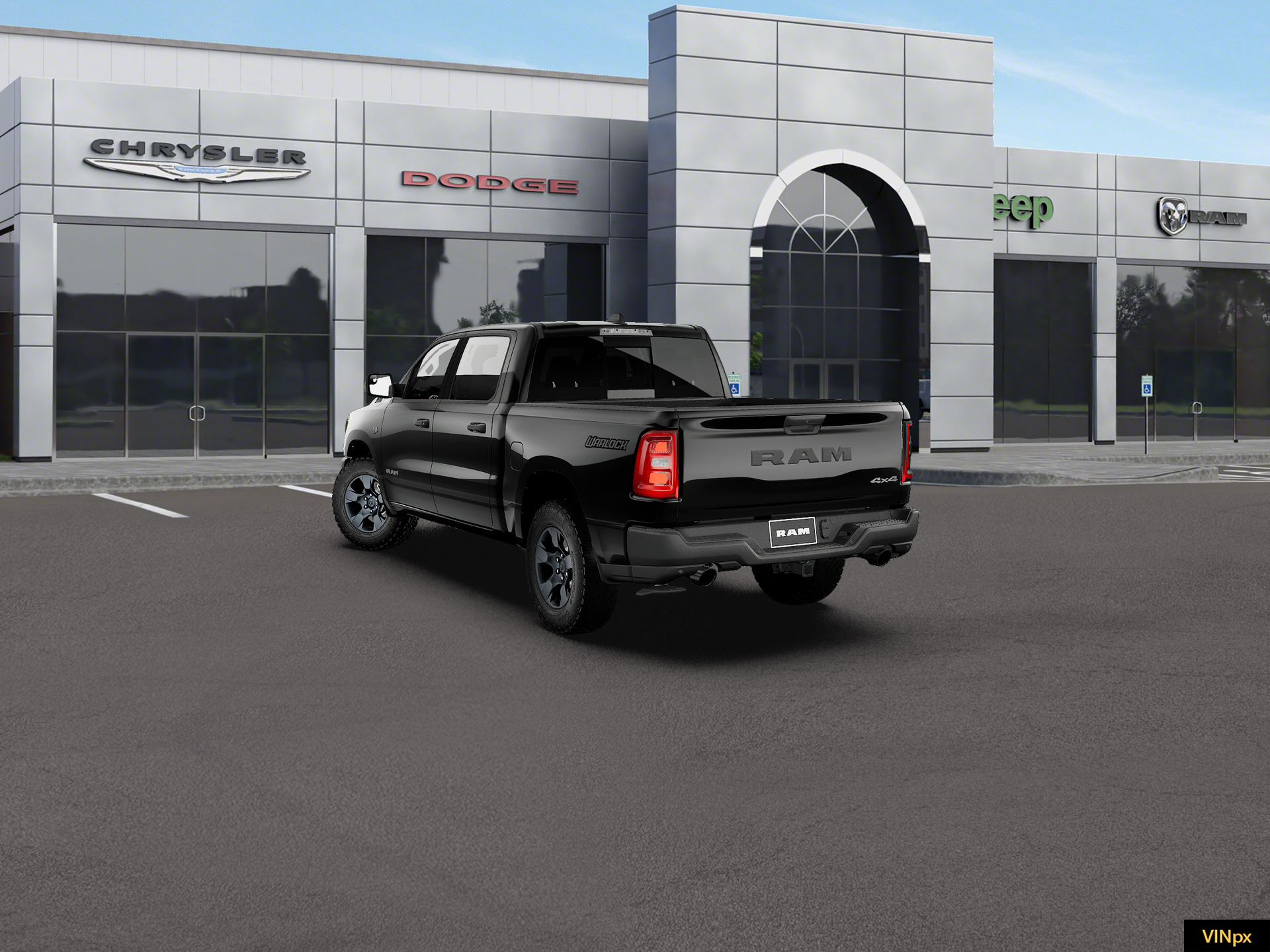 2027 RAM Ram 1500 RAM 1500 WARLOCK CREW CAB 4X4 5'7' BOX