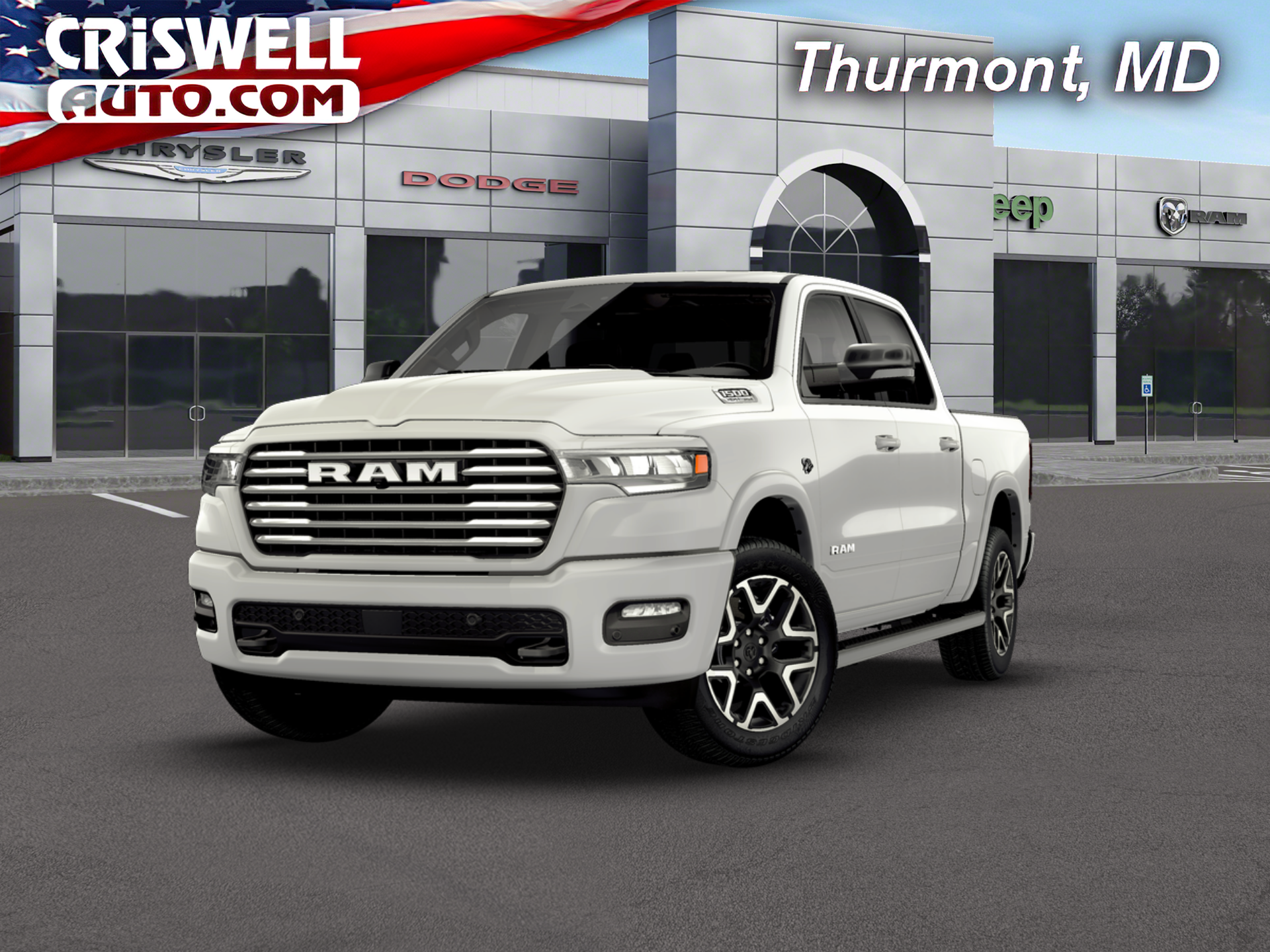2026 RAM Ram 1500 RAM 1500 LARAMIE CREW CAB 4X4 5'7' BOX