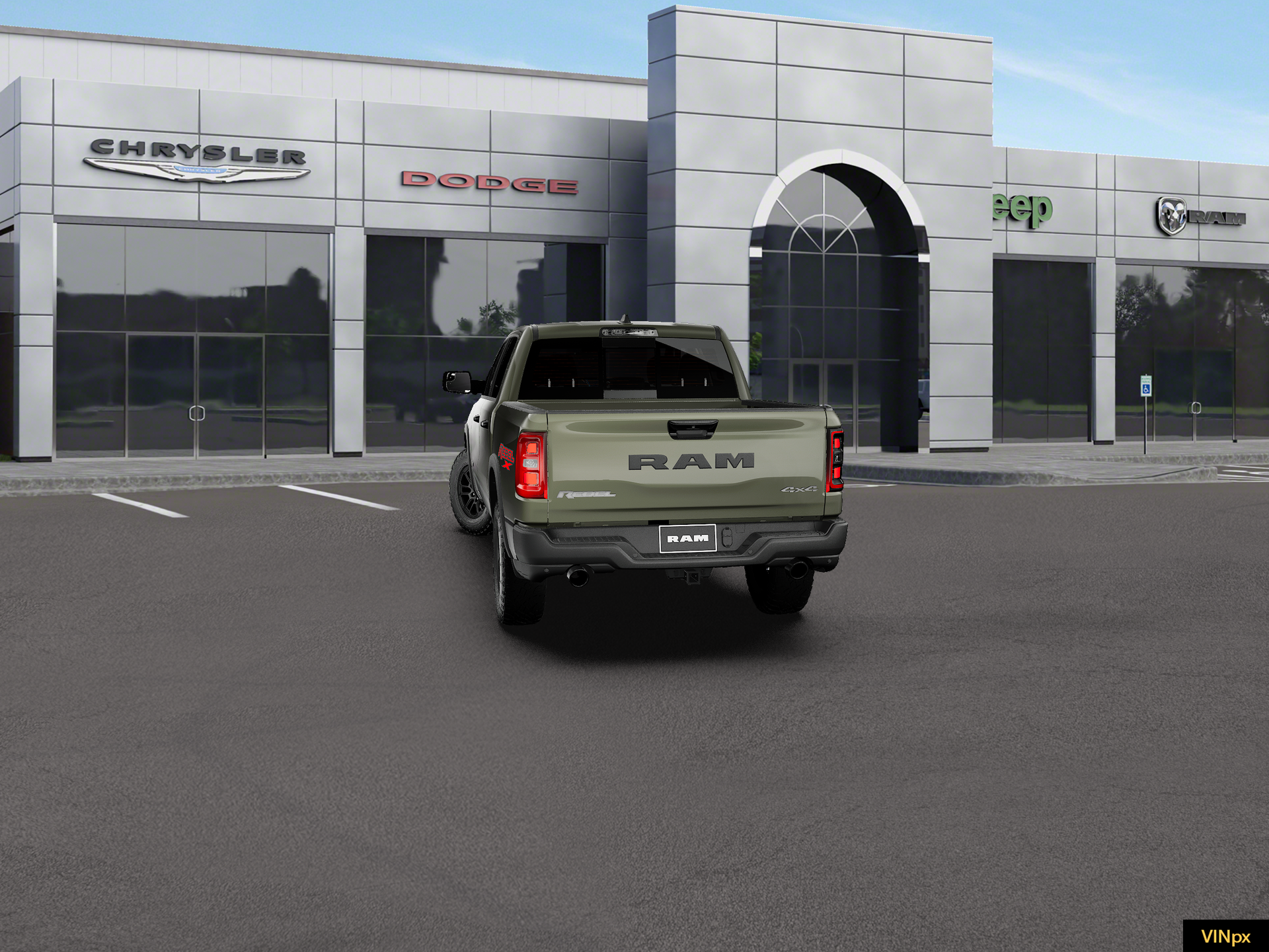 2027 RAM Ram 1500 RAM 1500 REBEL CREW CAB 4X4 5'7' BOX