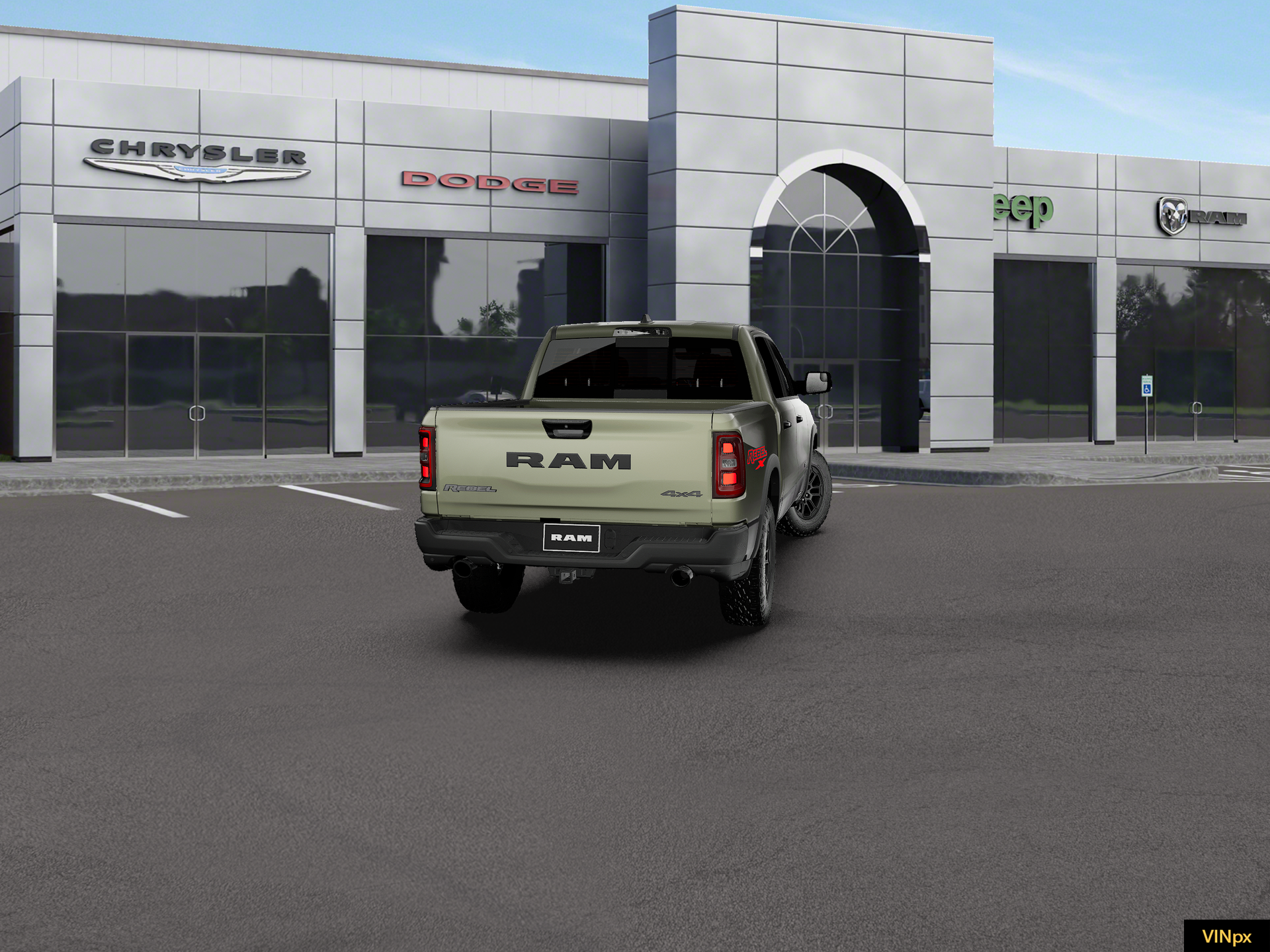 2027 RAM Ram 1500 RAM 1500 REBEL CREW CAB 4X4 5'7' BOX