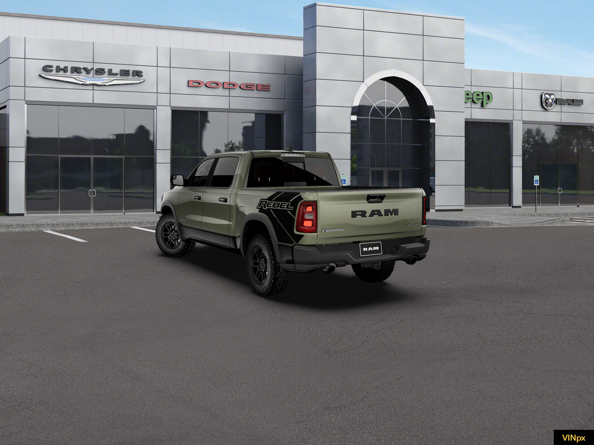 2027 RAM Ram 1500 RAM 1500 REBEL CREW CAB 4X4 5'7' BOX