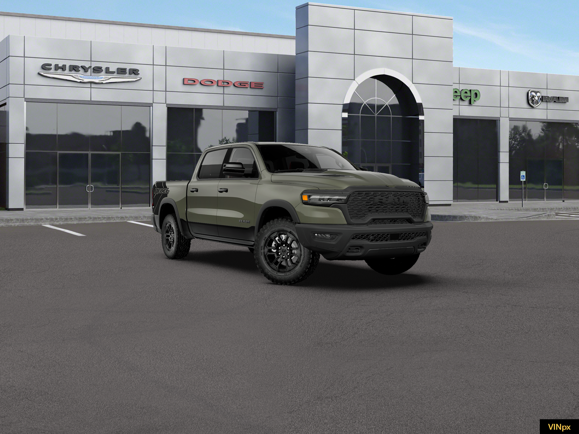 2027 RAM Ram 1500 RAM 1500 REBEL CREW CAB 4X4 5'7' BOX