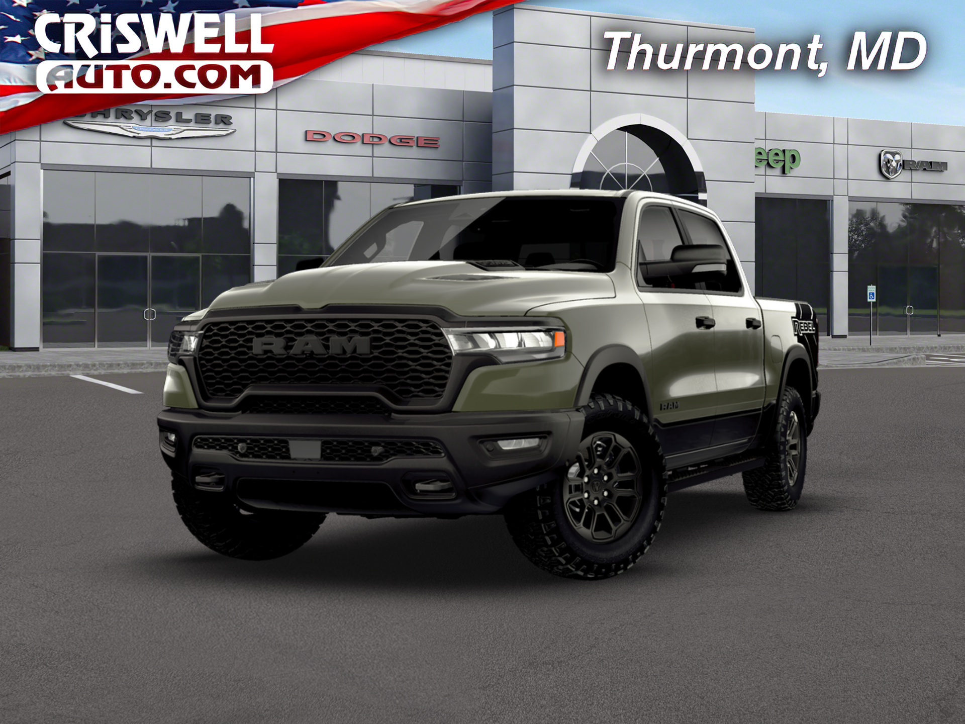 2026 RAM Ram 1500 RAM 1500 REBEL CREW CAB 4X4 5'7' BOX