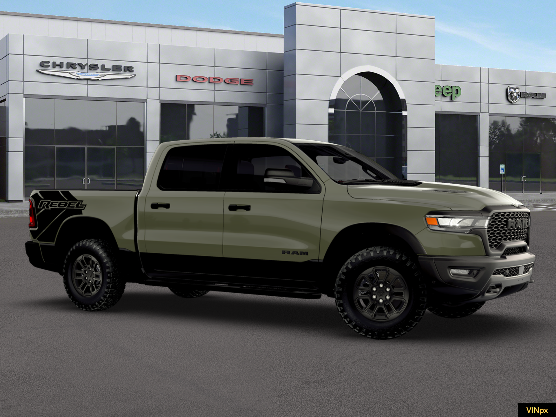 2026 RAM Ram 1500 RAM 1500 REBEL CREW CAB 4X4 5'7' BOX