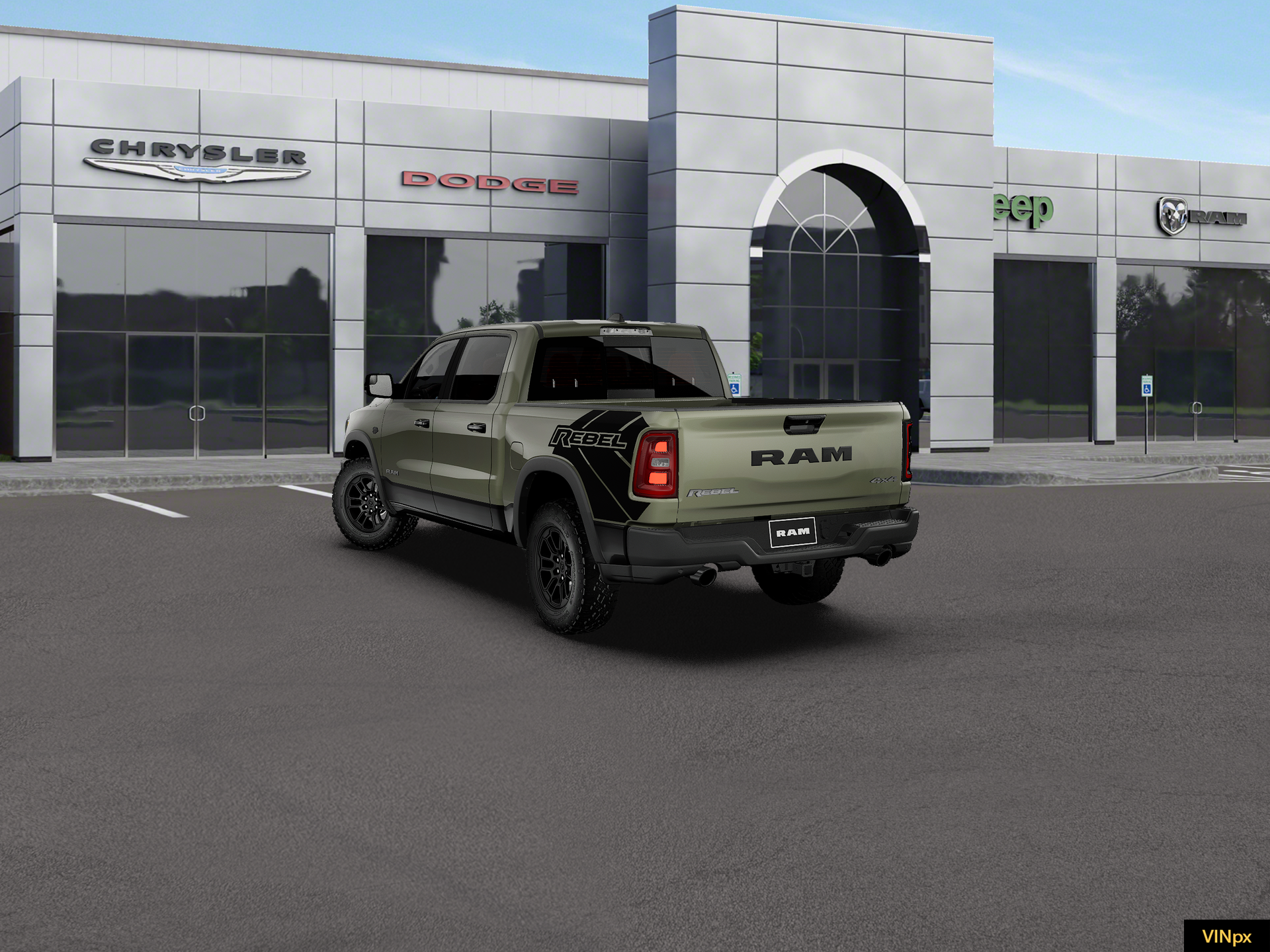 2027 RAM Ram 1500 RAM 1500 REBEL CREW CAB 4X4 5'7' BOX