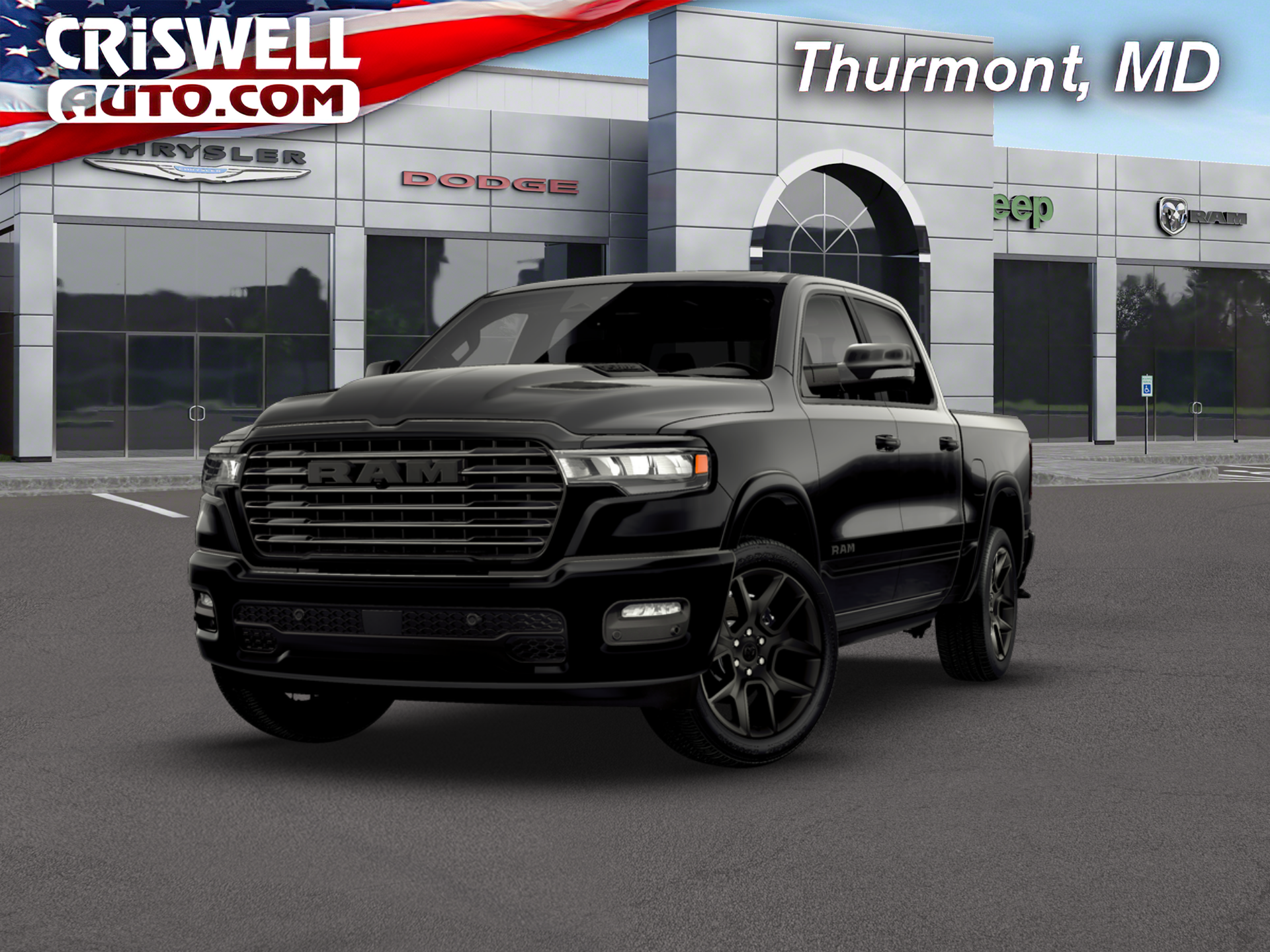 2026 RAM Ram 1500 RAM 1500 LARAMIE CREW CAB 4X4 5'7' BOX