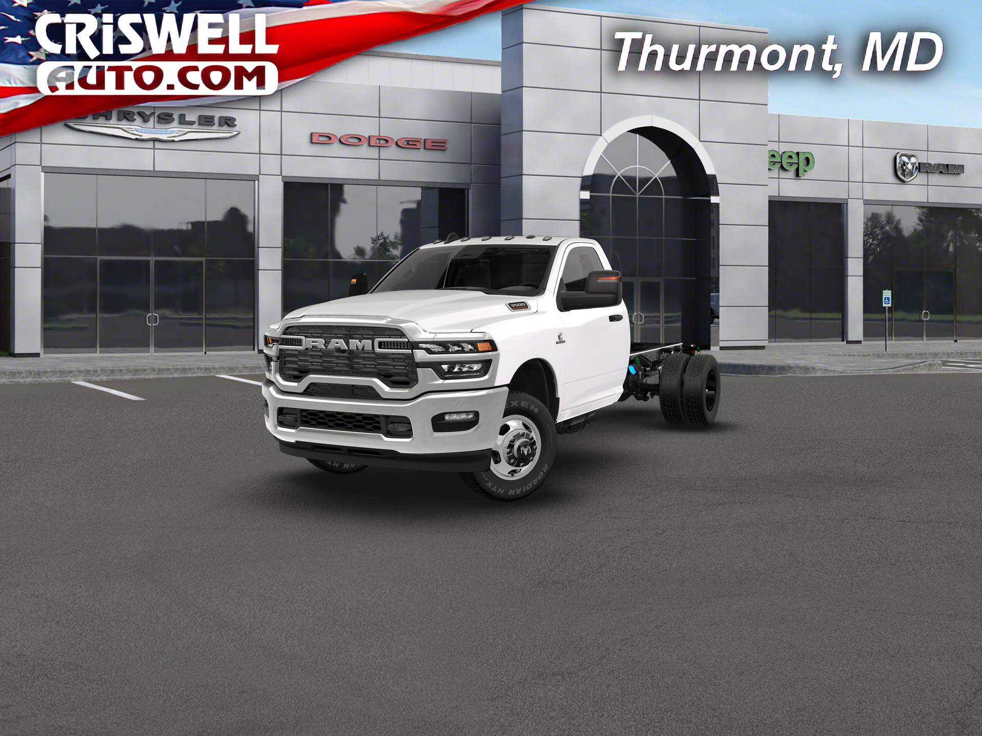 2026 RAM Ram 3500 Chassis Cab RAM 3500 TRADESMAN CHASSIS REGULAR CAB 4X4 84' CA