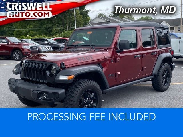 2021 Jeep Wrangler Unlimited Willys Sport 4x4