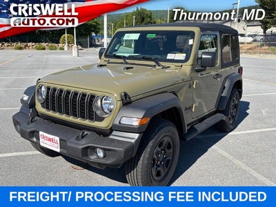 2026 Jeep Wrangler WRANGLER 2-DOOR SPORT