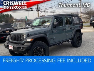 2026 Jeep Wrangler WRANGLER 4-DOOR SPORT