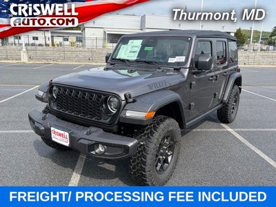 2026 Jeep Wrangler WRANGLER 4-DOOR WILLYS