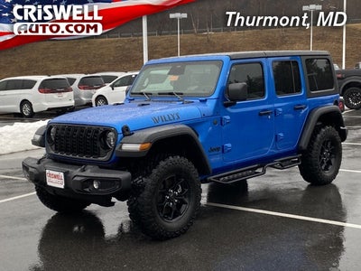 2025 Jeep Wrangler 4-Door Willys 4x4