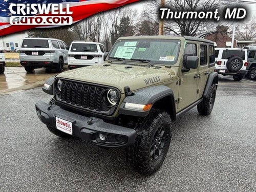 2026 Jeep Wrangler WRANGLER 4-DOOR WILLYS