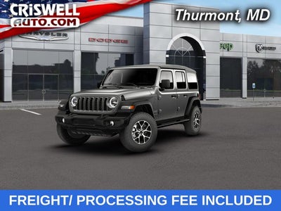 2026 Jeep Wrangler WRANGLER 4-DOOR SPORT S