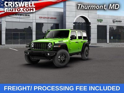 2026 Jeep Wrangler WRANGLER 4-DOOR WILLYS
