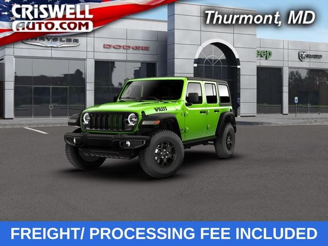2026 Jeep Wrangler WRANGLER 4-DOOR WILLYS