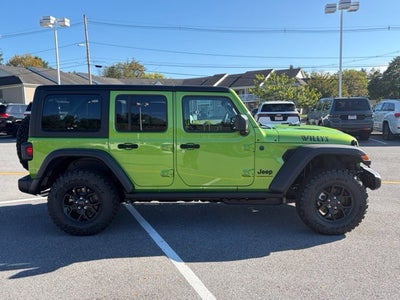 2026 Jeep Wrangler WRANGLER 4-DOOR WILLYS