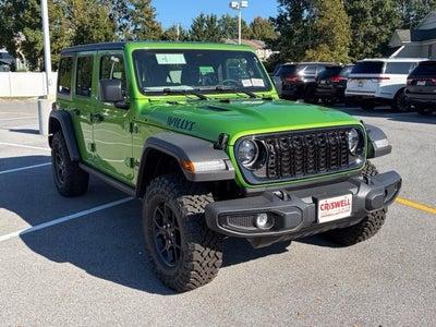 2026 Jeep Wrangler WRANGLER 4-DOOR WILLYS