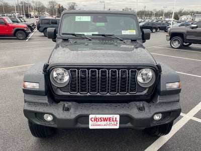 2026 Jeep Wrangler WRANGLER 4-DOOR SPORT S