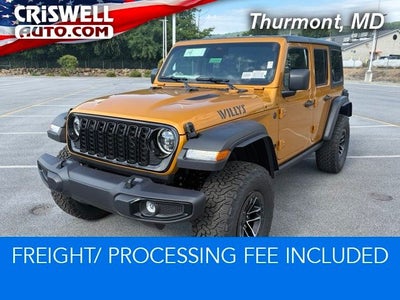 2026 Jeep Wrangler WRANGLER 4-DOOR WILLYS