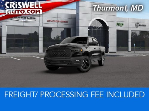 2027 RAM Ram 1500 RAM 1500 WARLOCK CREW CAB 4X4 5'7' BOX