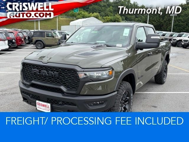 2026 RAM Ram 1500 RAM 1500 REBEL CREW CAB 4X4 5'7' BOX