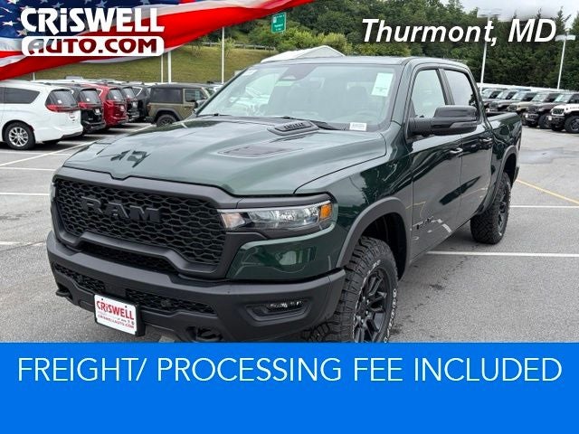 2026 RAM Ram 1500 RAM 1500 REBEL CREW CAB 4X4 5'7' BOX