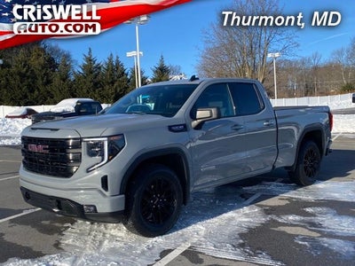 2024 GMC Sierra 1500 4WD Double Cab Standard Box Elevation with 3SB