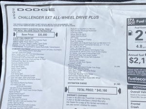 2023 Dodge CHALLENGER SXT AWD