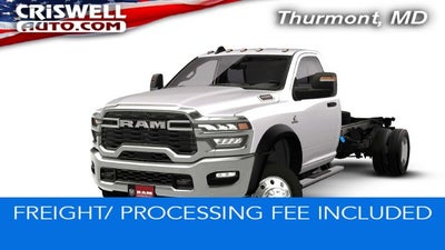 2027 RAM Ram 5500 Chassis Cab RAM 5500 TRADESMAN CHASSIS REGULAR CAB 4X4 108' CA