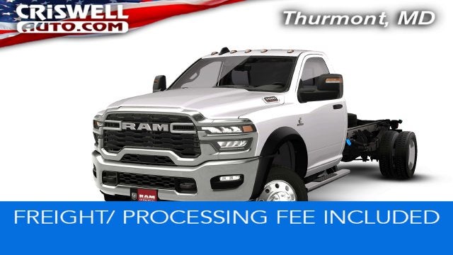 2027 RAM Ram 5500 Chassis Cab RAM 5500 TRADESMAN CHASSIS REGULAR CAB 4X4 108' CA