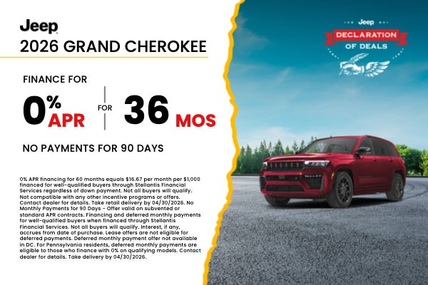 2026 Jeep Grand Cherokee