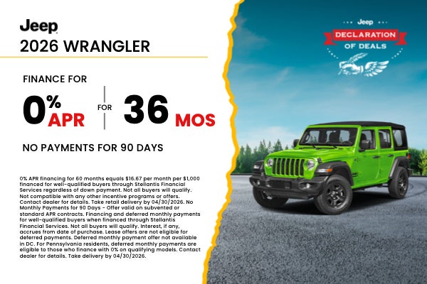 2026 Wrangler