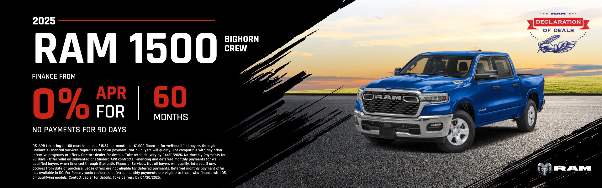 2026 Ram 1500 Bighorn Crew