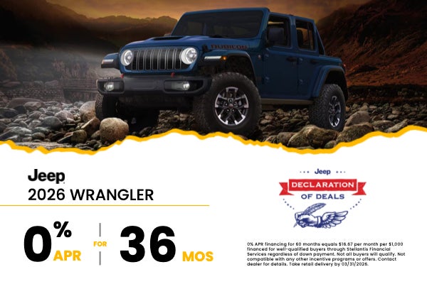 2026 Wrangler